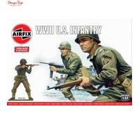 Airfix Vintage Classics US WWII Infantry (1:32 Scale) Model Kit