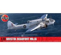 Airfix Plastic Model Kit A04021A Bristol Beaufort Mk.IA - 1:72 Scale, Skill Level 2, Decals