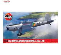 Airfix Standard Model Set - A04105A de Havilland Chipmunk T.10/T.20 Model Building Kit - Plastic Plane Kits for Adults & Children 8+, Set Includes Sprues & Decals - 1:48 Scale