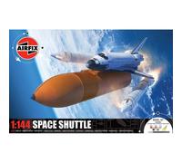 Airfix A50200 Space Shuttle Gift Set - Plastic Model Kits, Spacecraft Building Kits for Adults & Kids 8+, Includes: 1:144 Scale Model, Humbrol Acrylic Paints, Brushes & Poly Cement