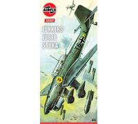 Airfix Vintage Classics Set - A18002V Junkers Ju87B Stuka - Battle of Britain - Plastic Model Aircraft Kits for Adults & Children 8+, Set Includes 334 Pieces - 1:24 Scale Model Aircraft Sets