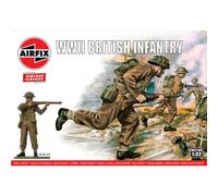 Airfix 1:32 & 1:76 WWI WWII Figures & Soldiers Plastic Model Kit - Range