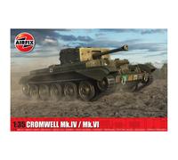 Airfix 1/35 Military Cromwell Mk IV Mk VI Tank Model Kit