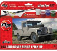 Airfix 55012 - STARTER SET - 1/43 LAND ROVER SERIES 1 (PLASTIC KIT)