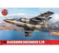 Airfix Model Set - A12014 Blackburn Buccaneer S.2B Model Building Kit - Plastic Plane Kits for Adults & Children 8+, Set Includes Sprues & Decals - 1:48 Scale