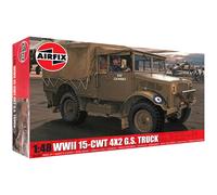Airfix 1/48 Military WWII 15-CWT 4x2 General Service Truck Model Kit