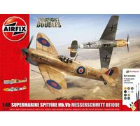 Airfix 1/48 Supermarine Spitfire MkVb Messerschmitt Bf109E # 50160 - Plastic ...