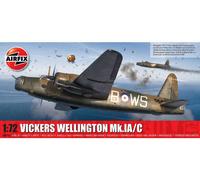 Airfix Model Set - A08019A Vickers Wellington Mk.IA/C Model Building Kit - Plastic Model Plane Kits for Adults & Children 8+, Set Includes Sprues & Decals- 1:72 Scale Model