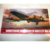 Airfix Model Set - A08016 Armstrong Whitworth Whitley Mk.V Model Building Kit - Plastic Model Plane Kits for Adults & Children 8+, Set Includes Sprues & Decals - 1:72 Scale Model