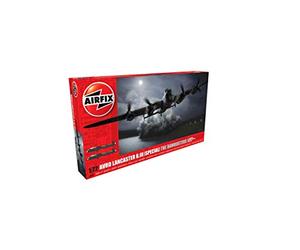 Airfix 1:72 Avro Lancaster B.III The Dambusters Aircraft Model Kit, Multicolor, 29.21 x 43.18 x 8.89 cm