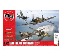 Airfix 1:72 Battle of Britain Gift Set Plastic Model Kit Planes A50173A