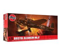 Airfix 1/72 Bristol Blenheim Mk.IF Model Aircraft Kit RAF WWII