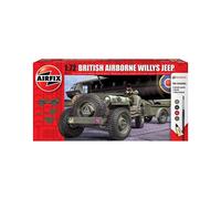 Airfix 1:72 British Airborne Willys Jeep Starter Set - A68217