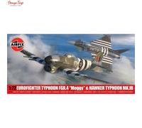 Airfix A40001 Twin Pack - Eurofighter Typhoon FGR.4 (FMOG) + Hawker Typhoon Mk.Ib Classic Kit Model Building kit