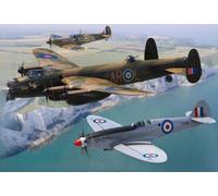 Airfix 1-72 Scale Battle Of Britain Memorial Flight Gift Set Model Kit