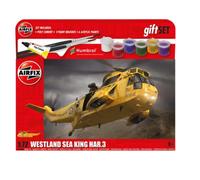 Airfix 1:72 Westland Sea King HAR.3 Gift Set | Scale Model Assembly Kit