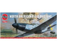 Airfix A14001V North American P-51D Mustang Plastic Model-Making Kit