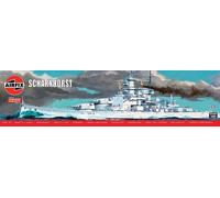 Airfix A04206V Scharnhorst - Classic vintage model building Warships, for ages 8+