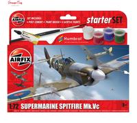 Airfix Small Starter Set Supermarine Spitfire MkVc 1/72 A55001
