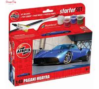 Airfix Small Starter Set New Pagani Huayra 1:43 Scale