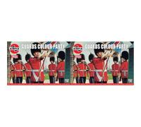 Airfix A00702V Guards Colour Party Model Kit - Classic 1:76 Scale Military Figures with 42 Pieces & Paint Guide - Ceremonial Guards for Historical Dioramas, Wargaming & Model Building Projects