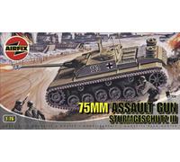 Airfix A01306 75mm Assault Gun (Stug III) 1:76 Scale Series 1 Plastic Model Kit