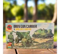Airfix A01309 Bren Gun Carrier & 6pdr Anti Tank Gun 1:76 Scale Series 1 Plastic Model Kit
