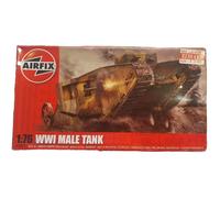 Airfix A01315 WWI Male Tank 1:76 Plastic Model Tank Kit