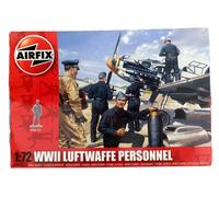 Airfix A01755 WWII German Luftwaffe Personnel 46 Pieces New Factory Sealed Box