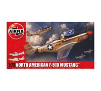 Airfix A02047A North American F-51D Mustang Aircraft Model Making Kit