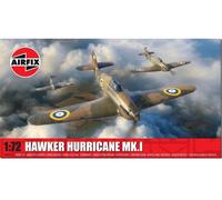 Airfix A02067A Hawker Hurricane Mk.I, Un-Painted