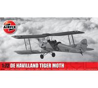 Airfix A02106A de Havilland Tiger Moth Plastic Model-Making Kit, Yellow