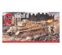 Airfix Vintage Classics Set - A02308V Panzer IV - Plastic Model Tank Kits for Adults & Children 8+, Set Includes 101 Pieces - 1:76 Scale Model Tank Set