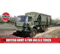 Airfix A02326A British Army 4-ton 4 x 4 G.S Truck, Un-painted
