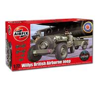 Airfix 1/72 Willy's British Airborne Jeep # A02339
