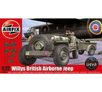Airfix 1/72 Willy's British Airborne Jeep # A02339