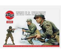 Airfix A02703V 1/32 WWII U.S. Infantry Plastic Model Figures OVERLORD