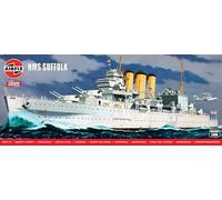 Airfix A03203V HMS Suffolk Classic vintage Model Building kit