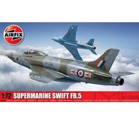 Airfix Model Set - A04003 Supermarine Swift FR.5 Model Building Kit - Plastic Model Plane Kits for Adults & Children 8+, Set Includes Sprues & Decals - 1:72 Scale Model