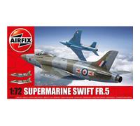 Airfix - Model Set - A04003 Supermarine Swift FR.5 Model Building Kit - Plastic Model Plane Kits for Adults & Children 8+, Set Includes Sprues & Decals - 1:72 Scale Model