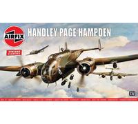 Airfix A04011V Handley Page Hampden Military Aircraft Plastic Model Kit