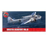 Airfix Plastic Model Kit A04021A Bristol Beaufort Mk.IA - 1:72 Scale, Skill Level 2, Decals
