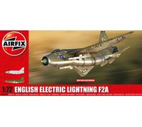 Airfix - Model Set - A04054A English Electric Lightning F2A Model Building Kit - Plastic Model Plane Kits for Adults & Children 8+, Set Includes Sprues & Decals - 1:72 Scale Model