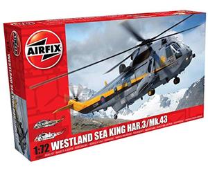 Airfix A04063 Westland Sea King HAS.3 Classic Kit, Multicolor, 1:72 Scale