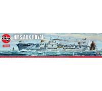 Airfix Vintage Classics Set - A04208V HMS Ark Royal - Plastic Model Ship Kits for Adults & Children 8+, Set Includes 353 Pieces - 1:600 Scale Model Ship Set