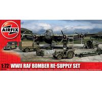 Airfix Diorama Model Kit - Bomber Re-supply Set A05330 - 1:72 scale WWII RAF