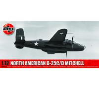 Airfix A06015A US North American B-25C/D Mitchell (1:72 Scale)