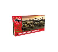 Airfix A06304 WWII Usaaf 8th Bomber Resupply Set Military Vehicles Model Kit