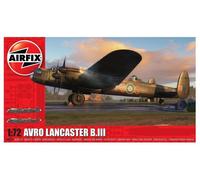 Airfix Model Set - A08013A Avro Lancaster B.III Model Building Kit - Plastic Model Plane Kits for Adults & Children 8+, Set Includes Sprues & Decals - 1:72 Scale Model