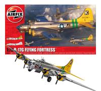 Airfix Model Set - A08017B Boeing B17G Flying Fortress Model Building Kit - Plastic Model Plane Kits for Adults & Children 8+, Set Includes Sprues & Decals - 1:72 Scale Model